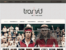 Tablet Screenshot of cinentransit.com